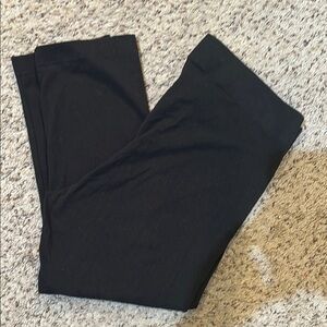 Cropped Black Leggings